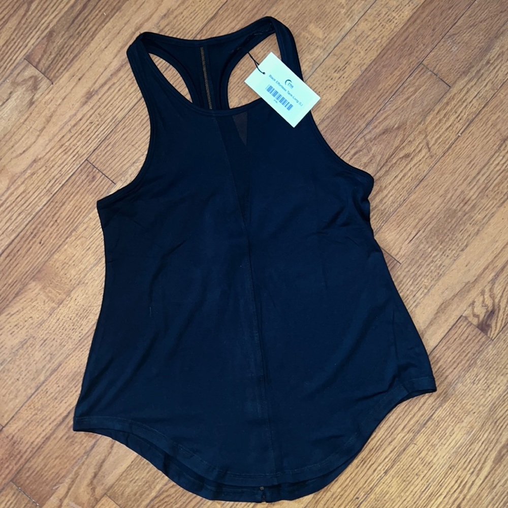 ZYIA black effortless tank